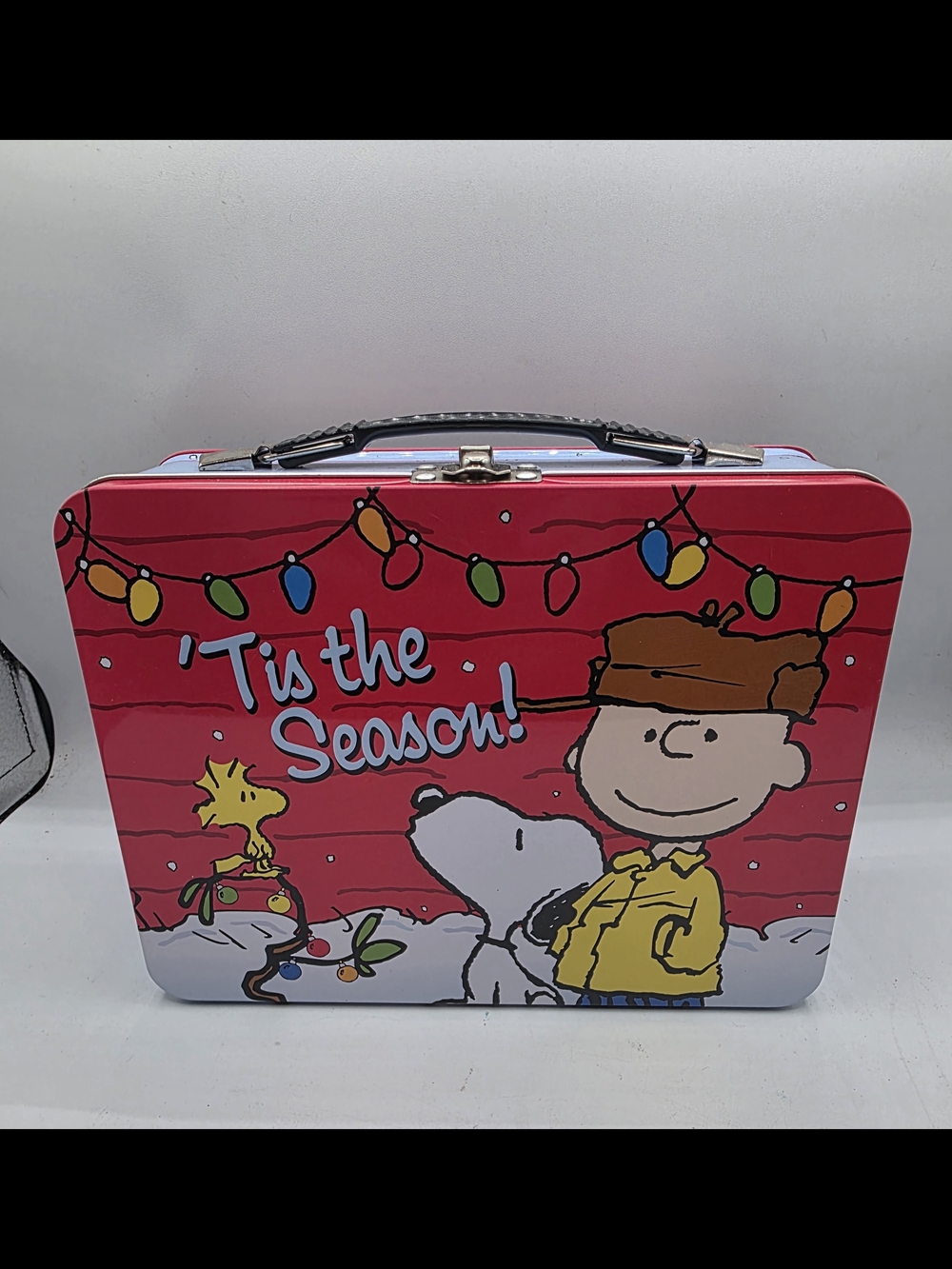 Peanuts 'Tis the Season Tin Lunch Box 2014